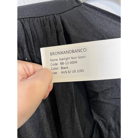 Bronx and Banco Starlight Gown in Black - Picture 6 of 12